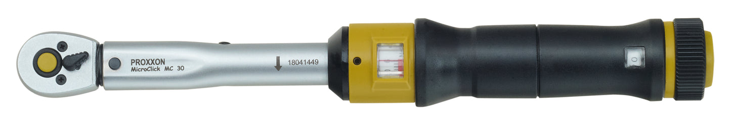 PROXXON-MicroClick-Drehmomentschlüssel MC 30, 6 - 30 Nm, 1/4''