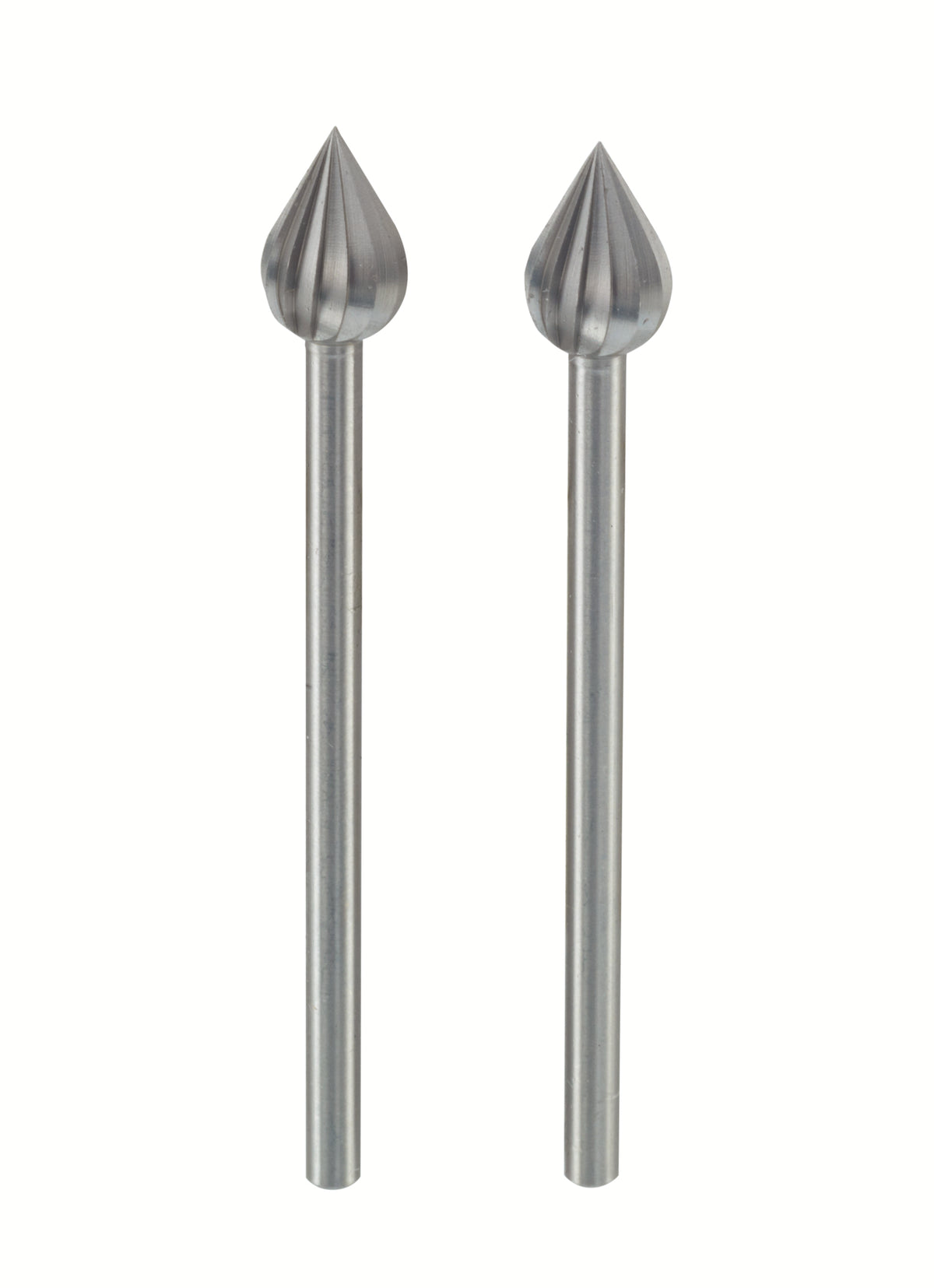 PROXXON-Fräser Flamme (Wolfram-Vanadiumstahl), 6 mm, 2 Stück