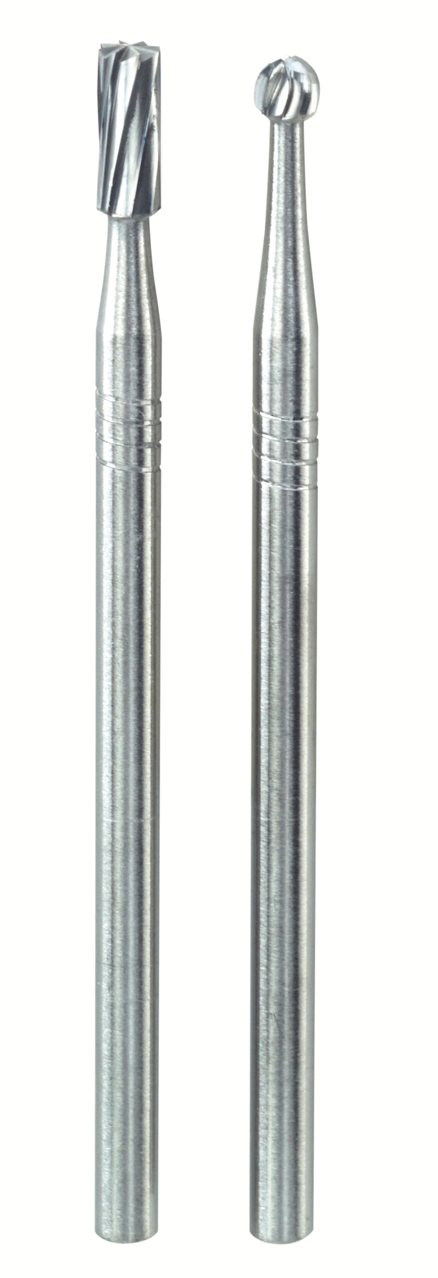 PROXXON-Hartmetall-Fräsersatz, Zylinder und Kugel (2-teilig)