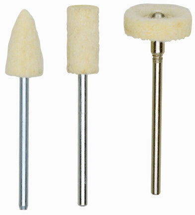 PROXXON-Filzpolierstift, Geschoss, 2 Stück