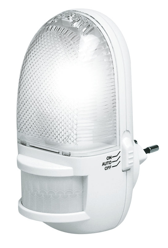 REV Steckdosenlampe mit Bewegungsmelder | weiß