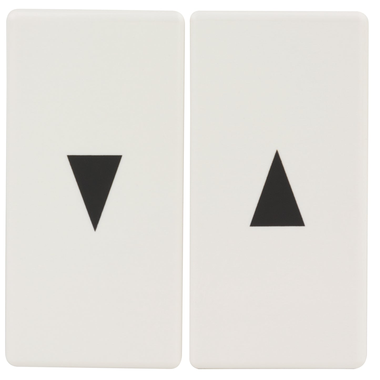 Quadro Abdeckung für Jalousieschalter | Weiß