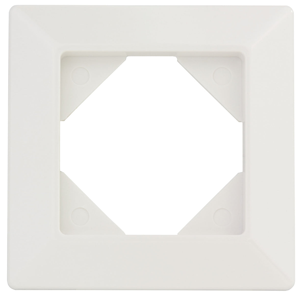 Quadro Abdeckrahmen 1-fach | Weiß