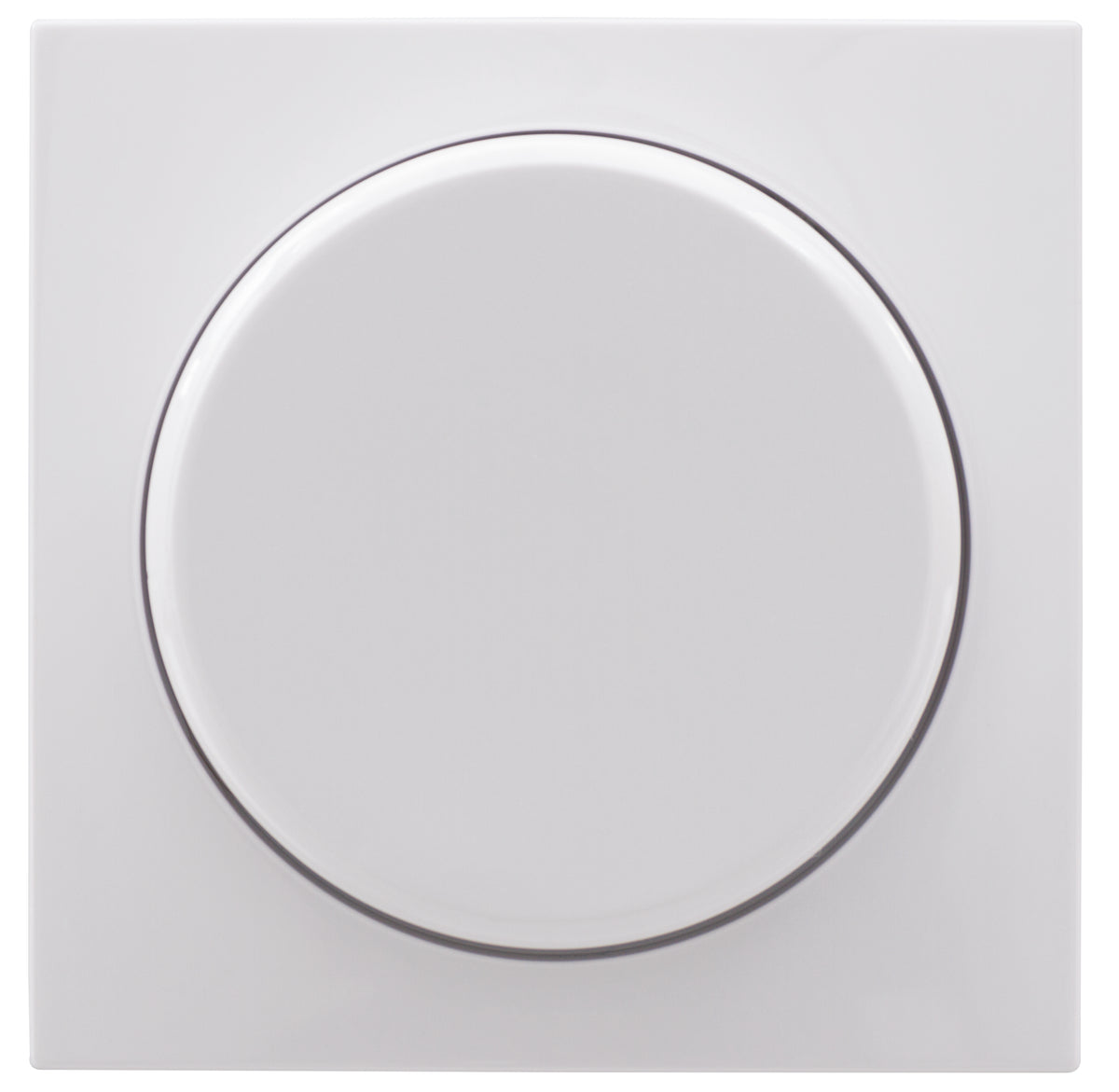 Studio Abdeckung für Dimmer / Helligkeitsregler | Weiß