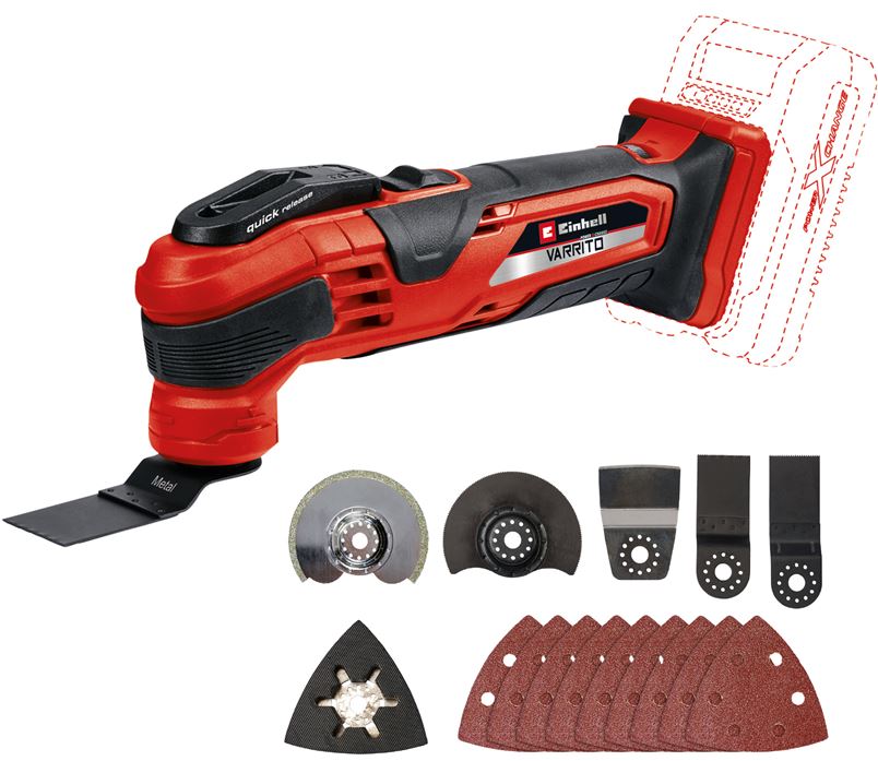 Einhell Akku-Multifunktionswerkzeug VARRITO 18 V Solo