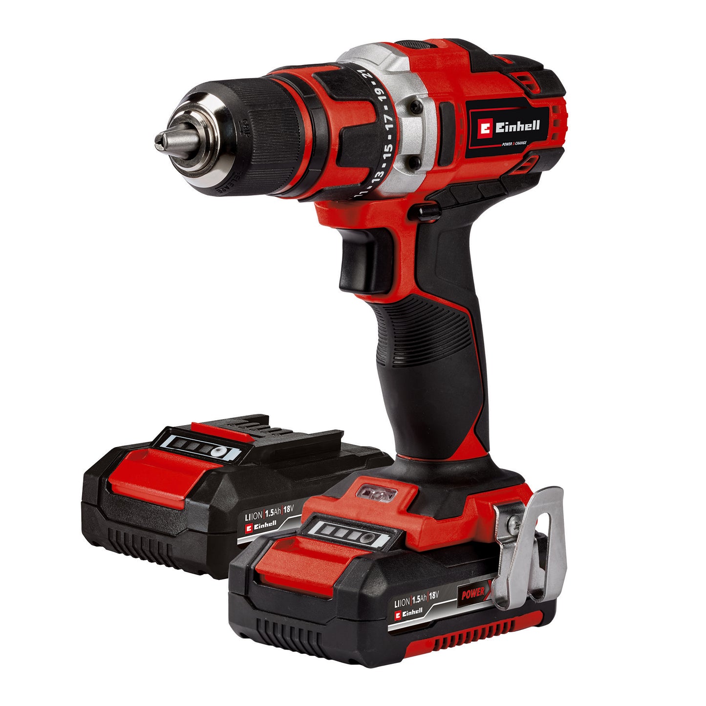 Einhell Akku-Bohrschrauber TE-CD 18/40-1 Li (2x1,5 Ah)