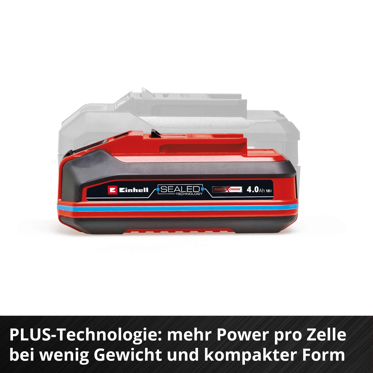 Der Einhell 18 V 4,0 Ah SEALED Power X-Change PLUS gehört zum multifunktion