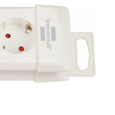 Premium-Line 6fach weiss *DE* 3m H05VV-F3G1,5 mit Schalter