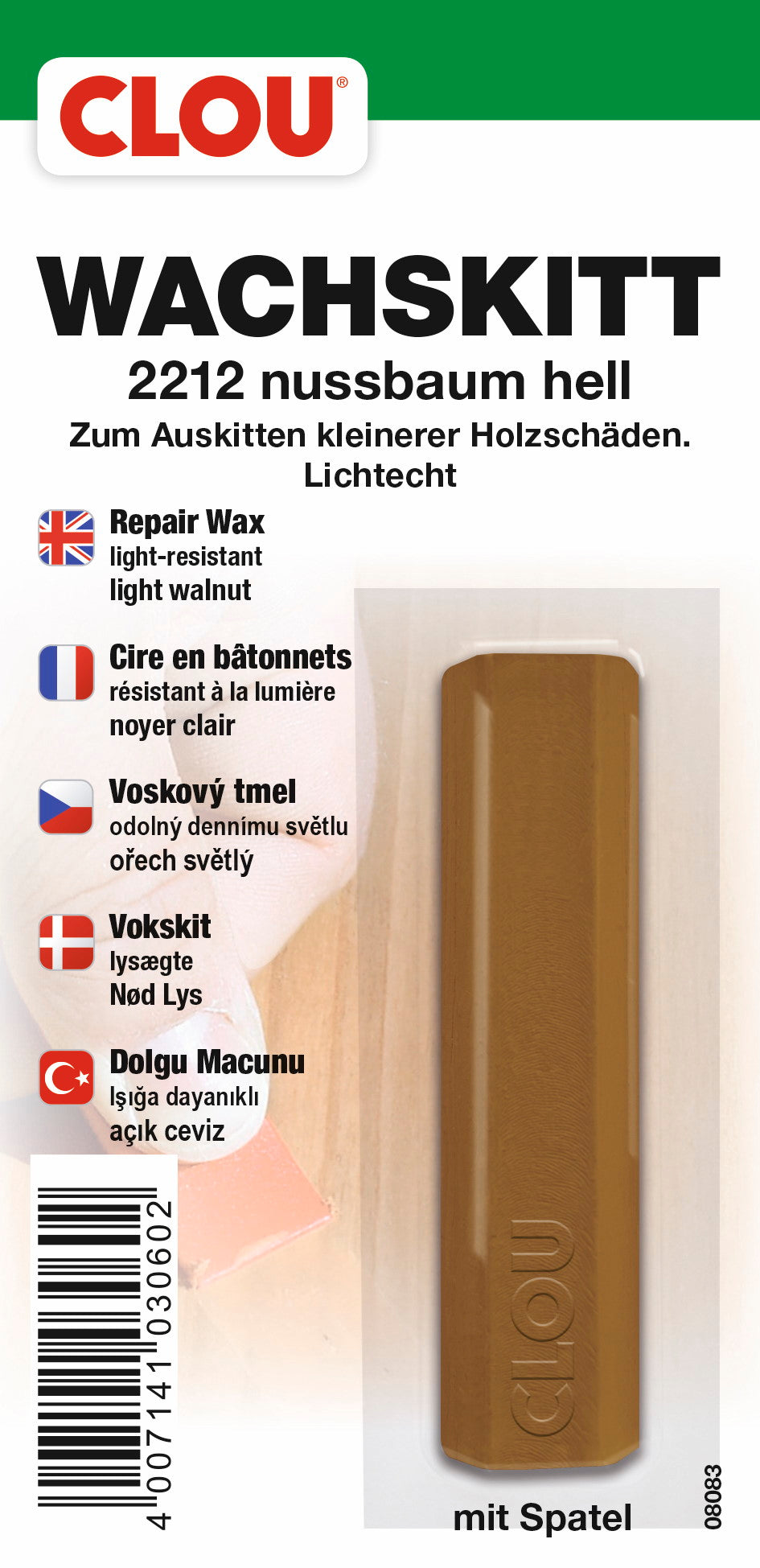 Wachskitt-Stange