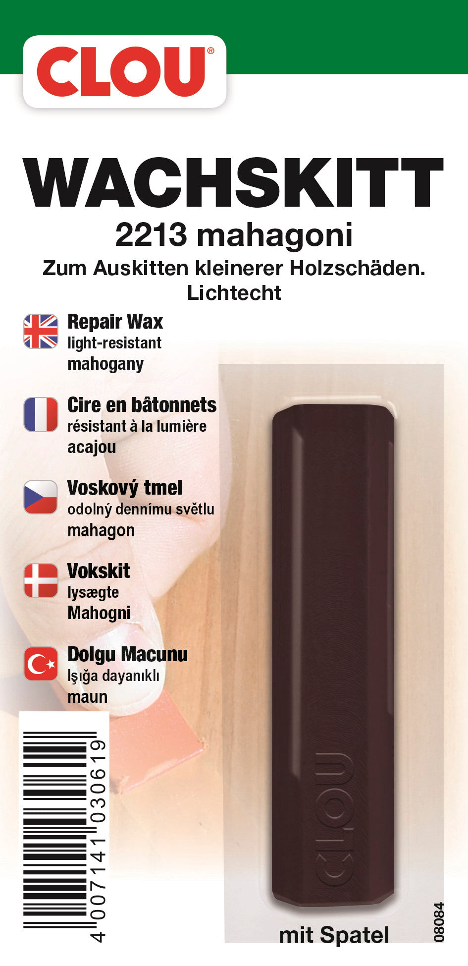 Wachskitt-Stange