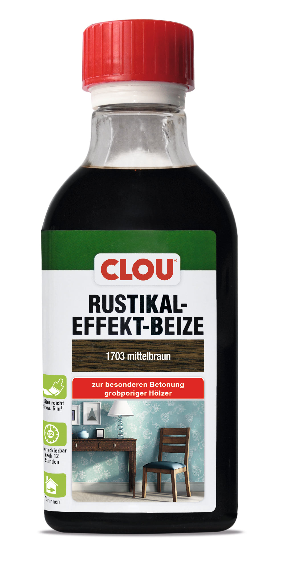 Clou Rustikal-Effekt-Beize 250ml