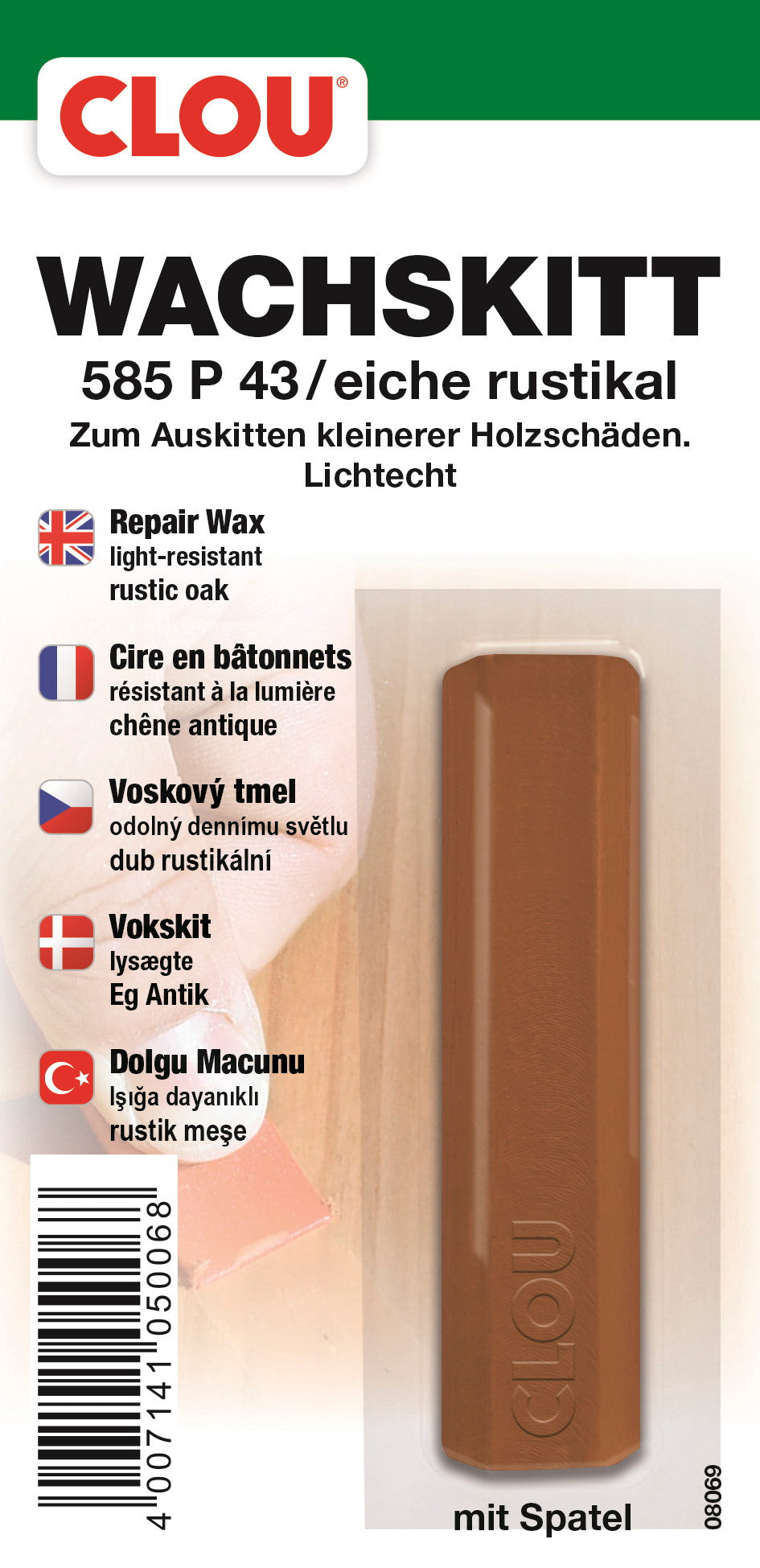 Wachskitt-Stange