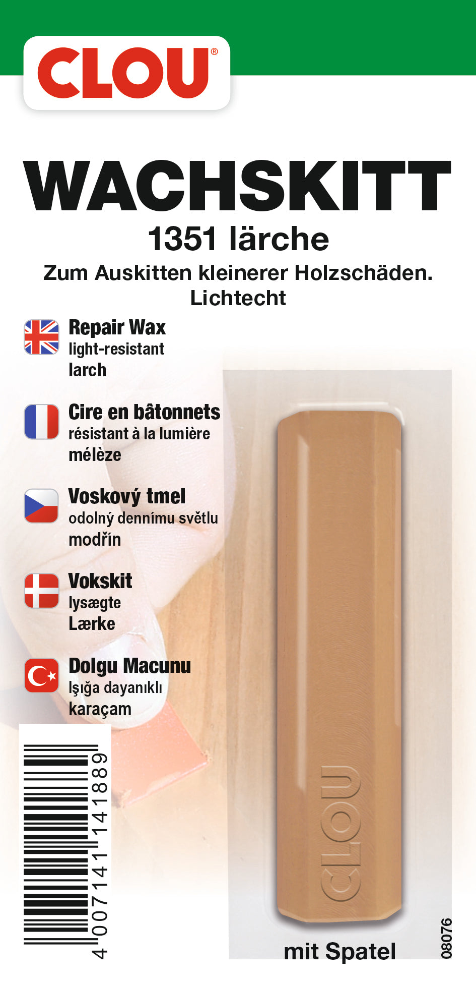 Wachskitt-Stange