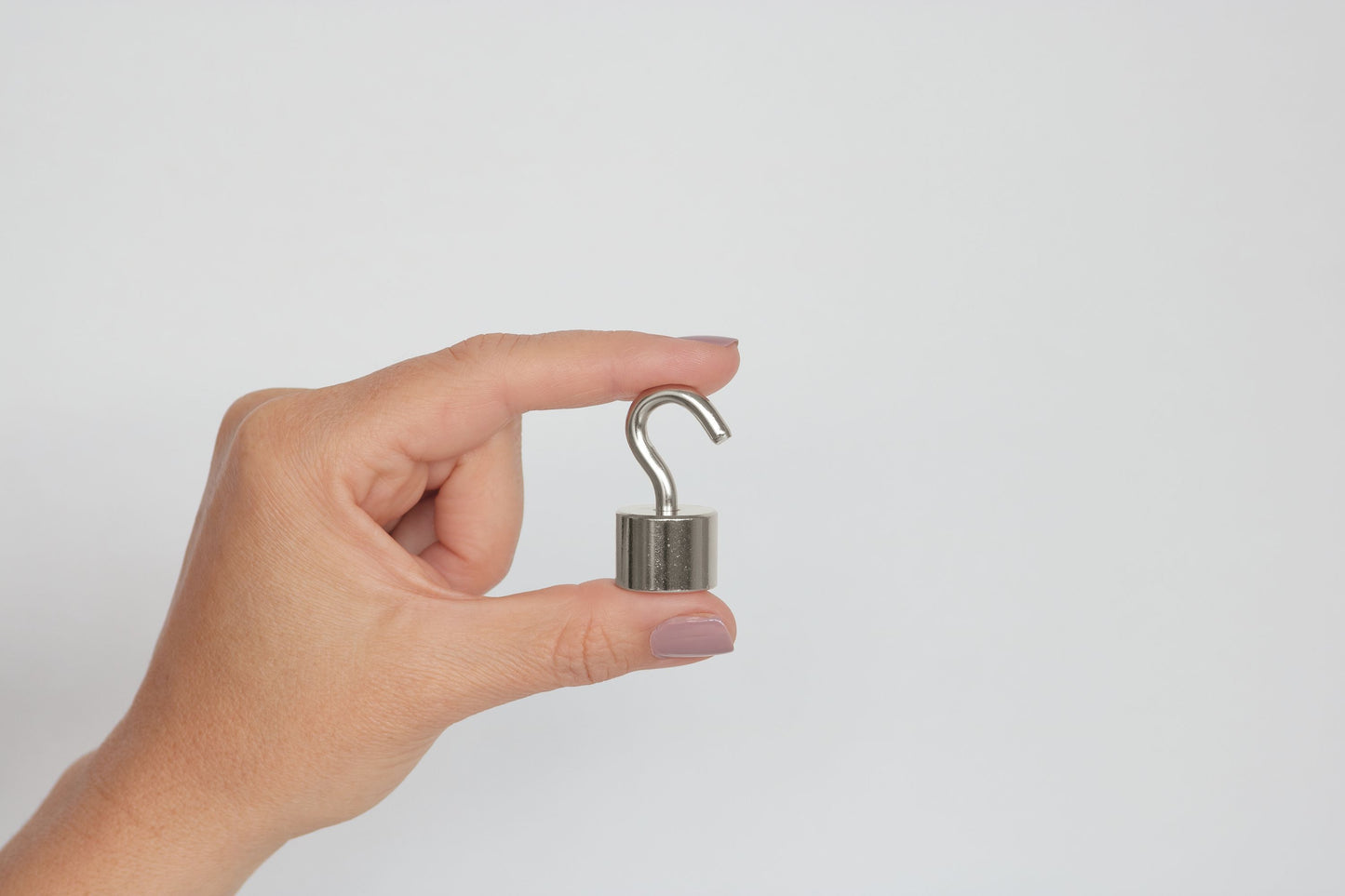 Magnethaken Neodym silb.20mm H 41mm 2St.