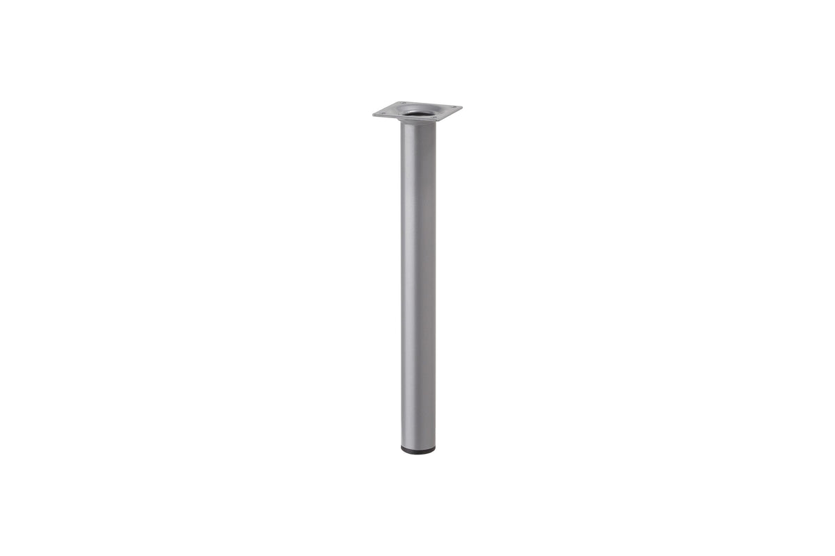 Möbelfuß POP 800 x Ø 30 mm silber