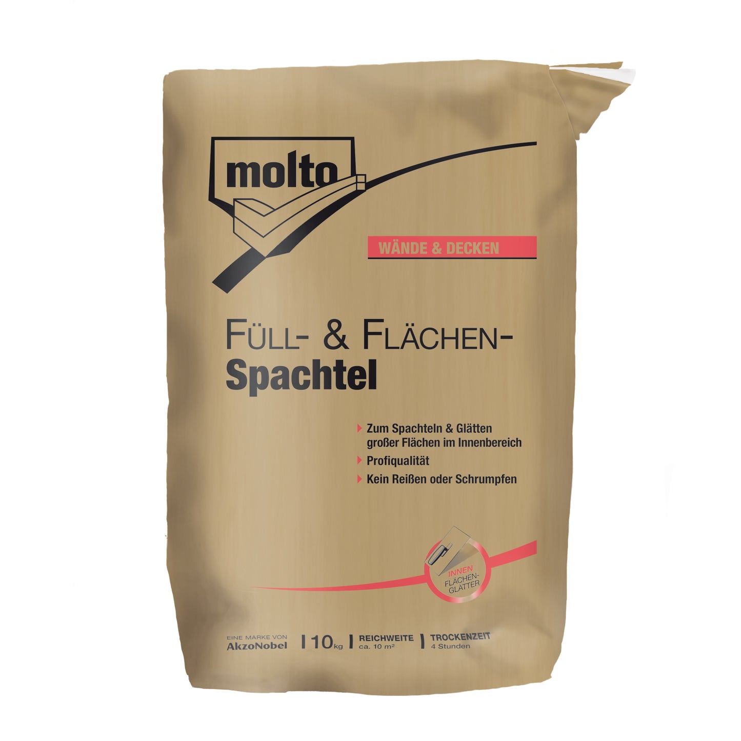 Molto Füll- & Flächenspachtel | 10kg