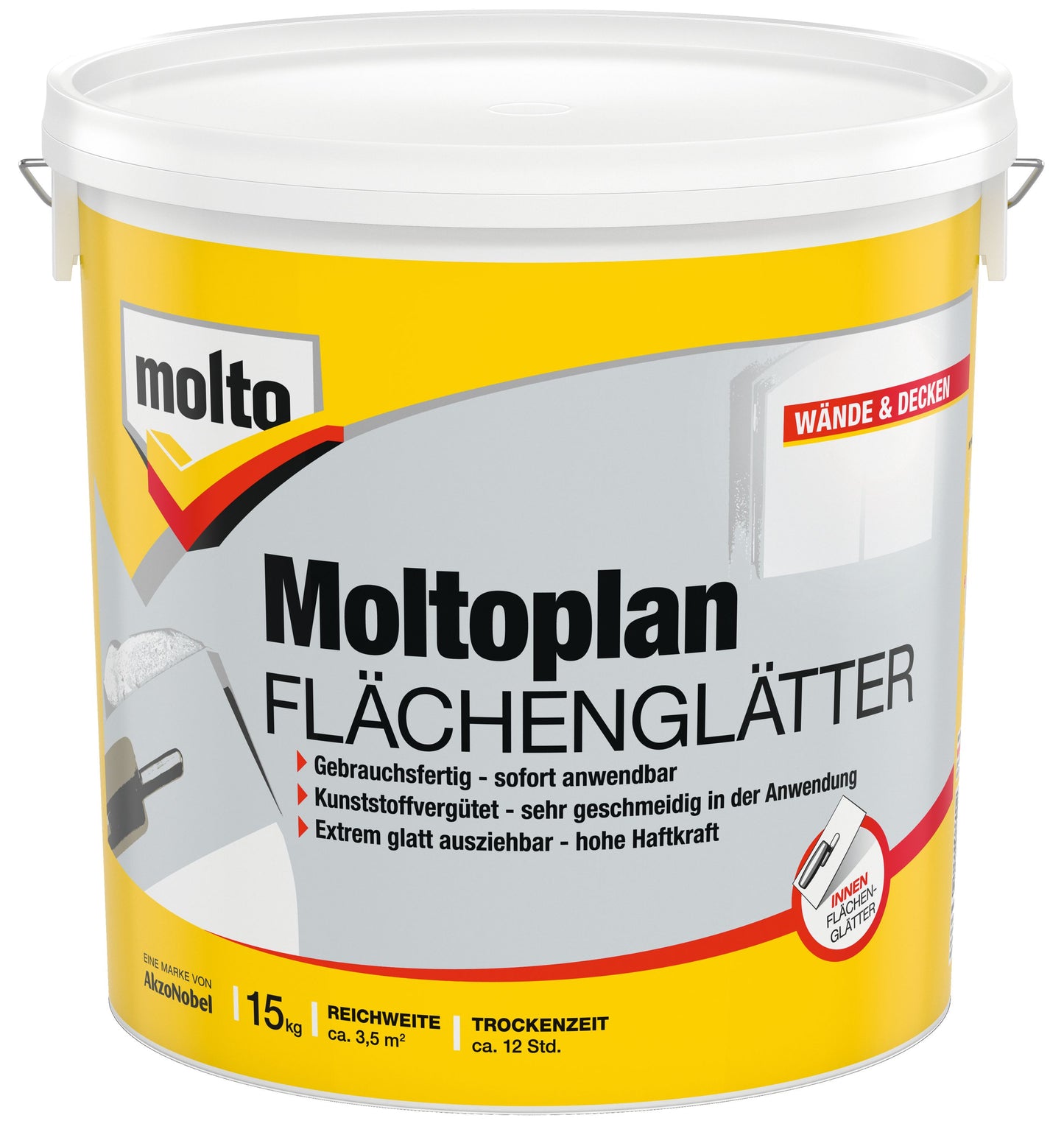 Moltoplan Flächenglätter | 15kg
