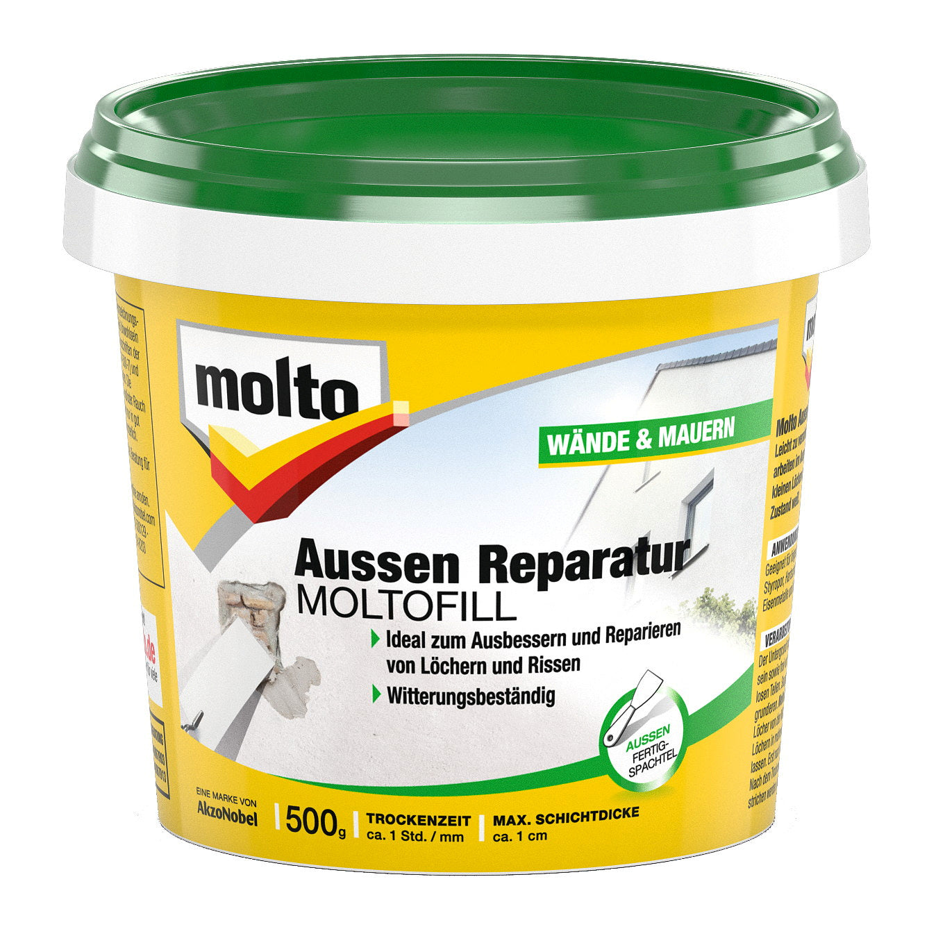Molto Fertigspachtel außen | 500g