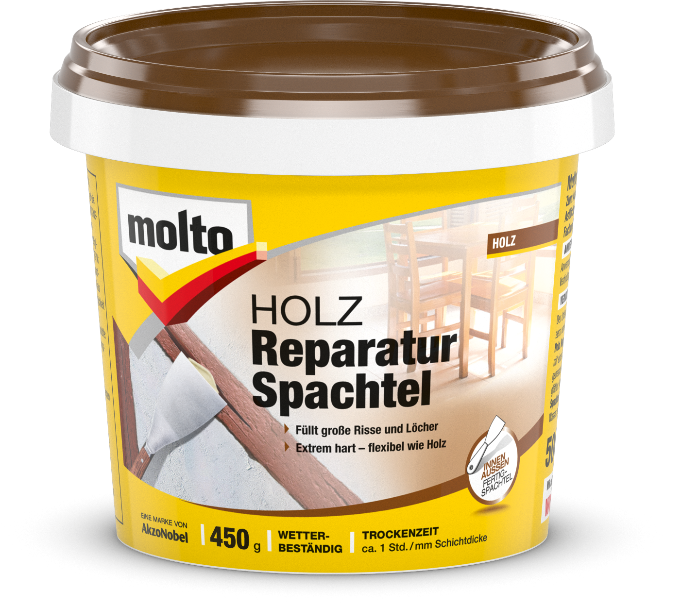 Molto Holz Reparatur Spachtel | 450g