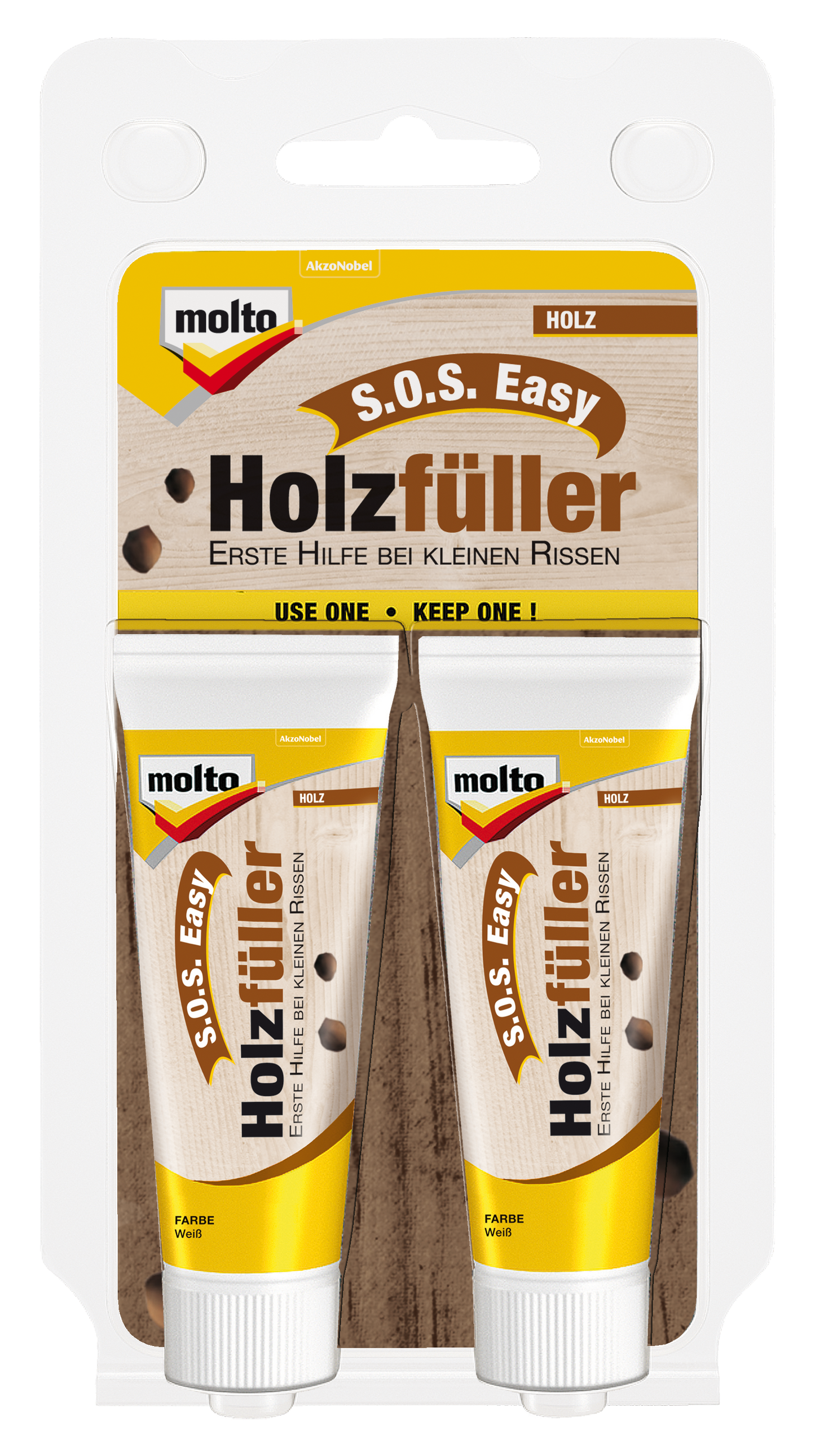 Molto S.O.S. Easy Holzfüller | 2 x 20ml