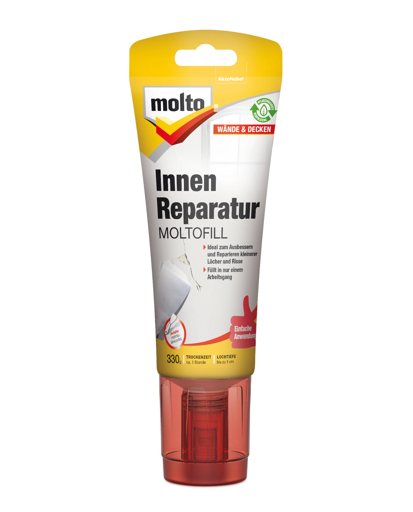 Moltofill Fertigspachtel Schnelltrocknend | 330g Weiß