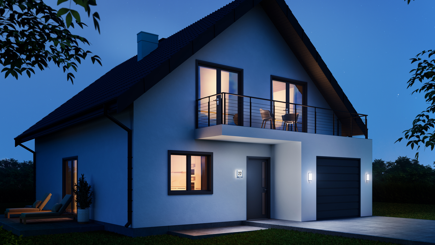 AUSSENLEUCHTE L 240 LED ANT