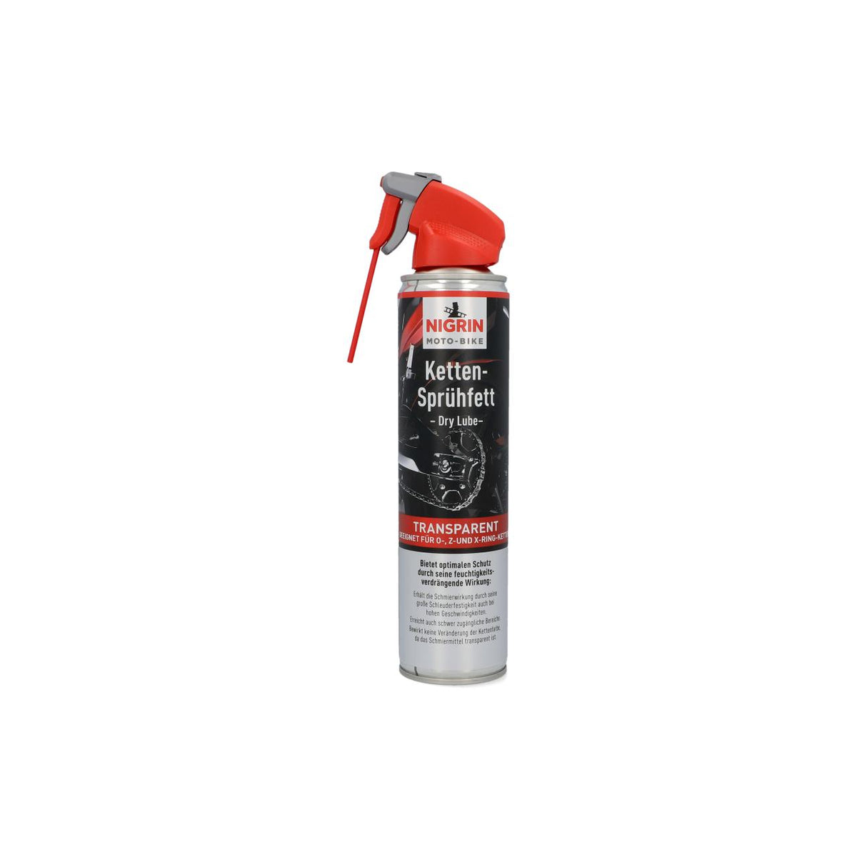 NIGRIN MotoBike Ketten- Sprühfett transparent 400 ml