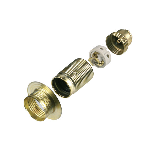 Fassung E 14 Metall
