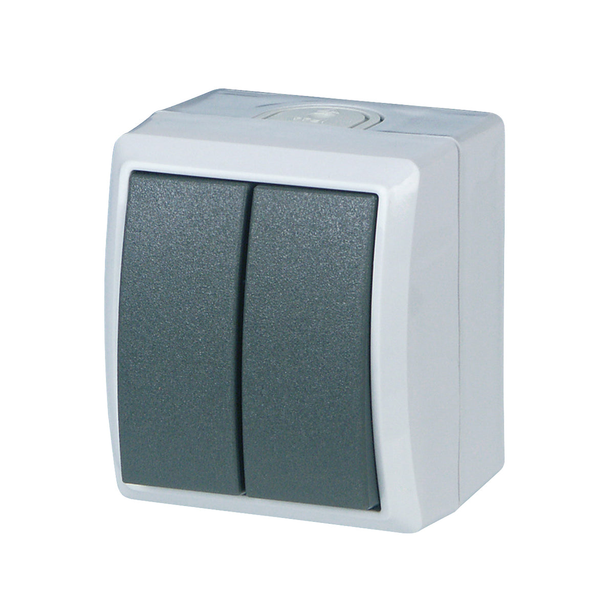 REV AquaForm Serienschalter | IP44 | grau