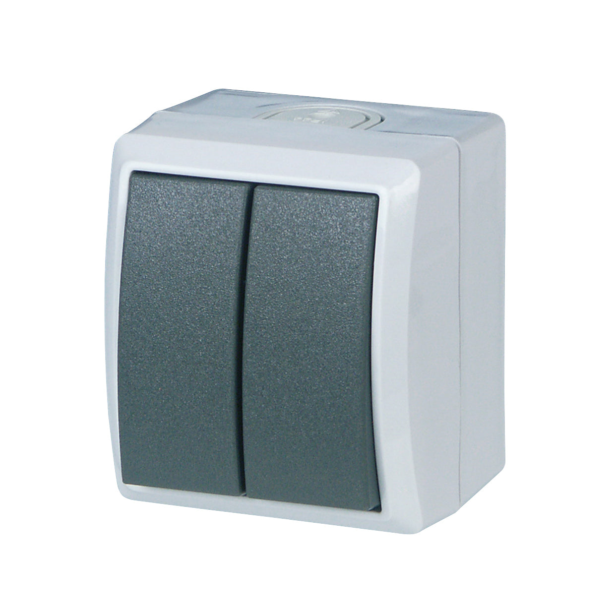 REV AquaForm Serienschalter | IP44 | grau