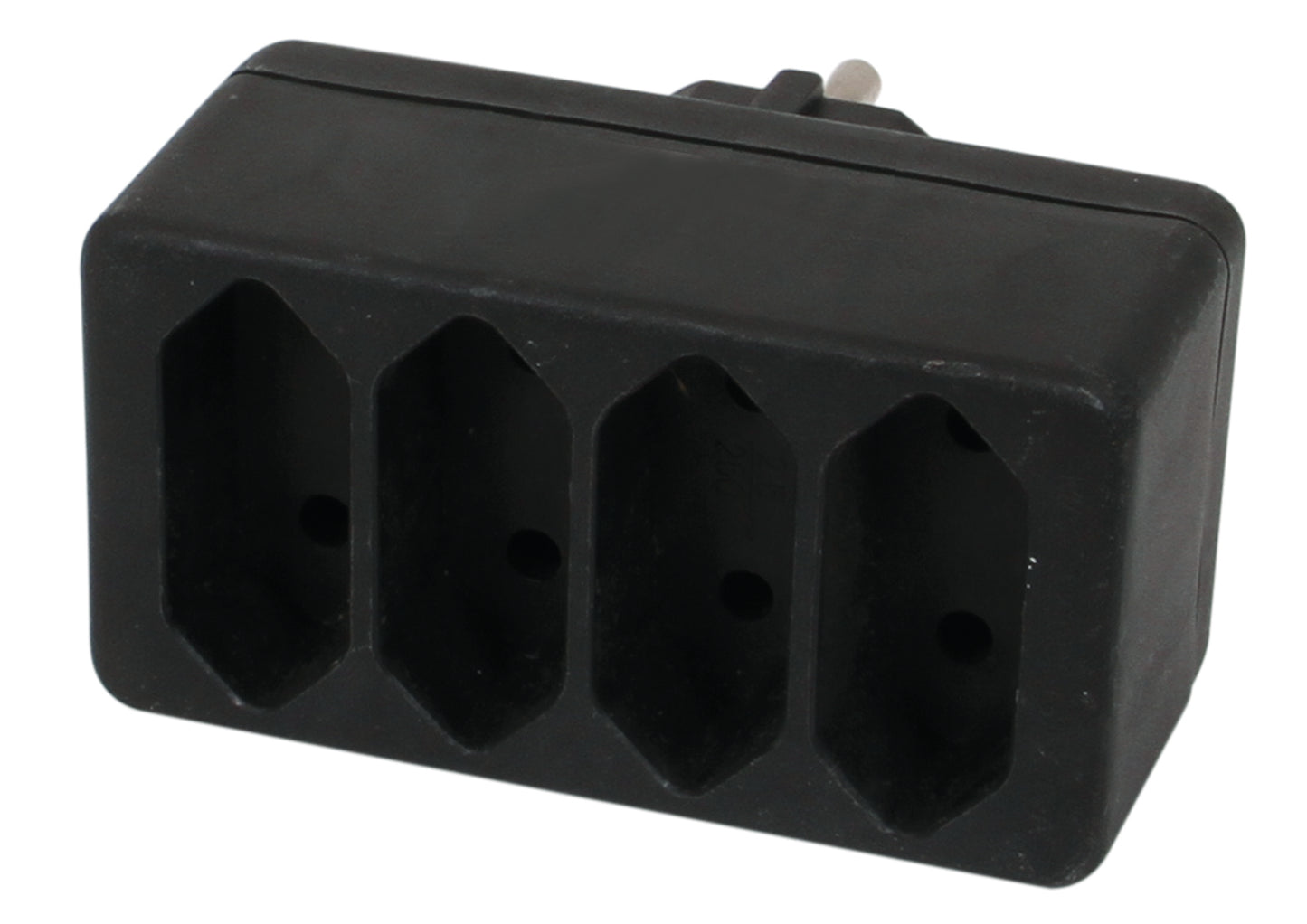 REV Übergangsstecker 4-fach | IP20 | 230V | schwarz