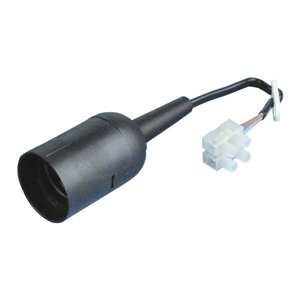 Renovierfassung glatt E27 sw
