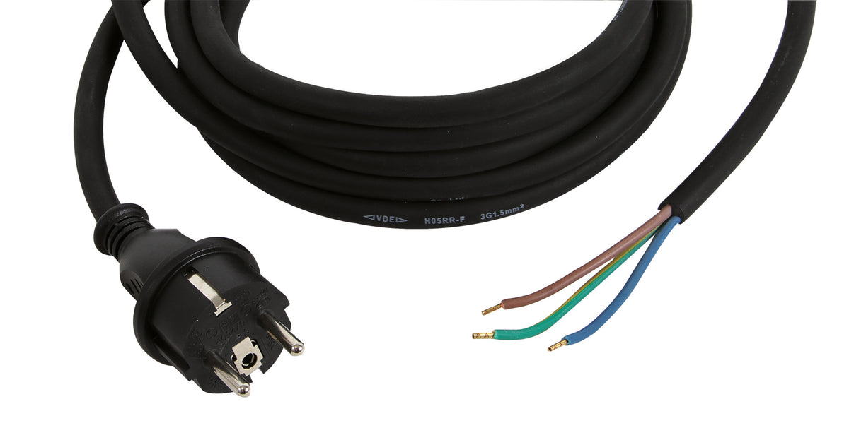 Zul. SK H05RR-F 1,5² 3m sw