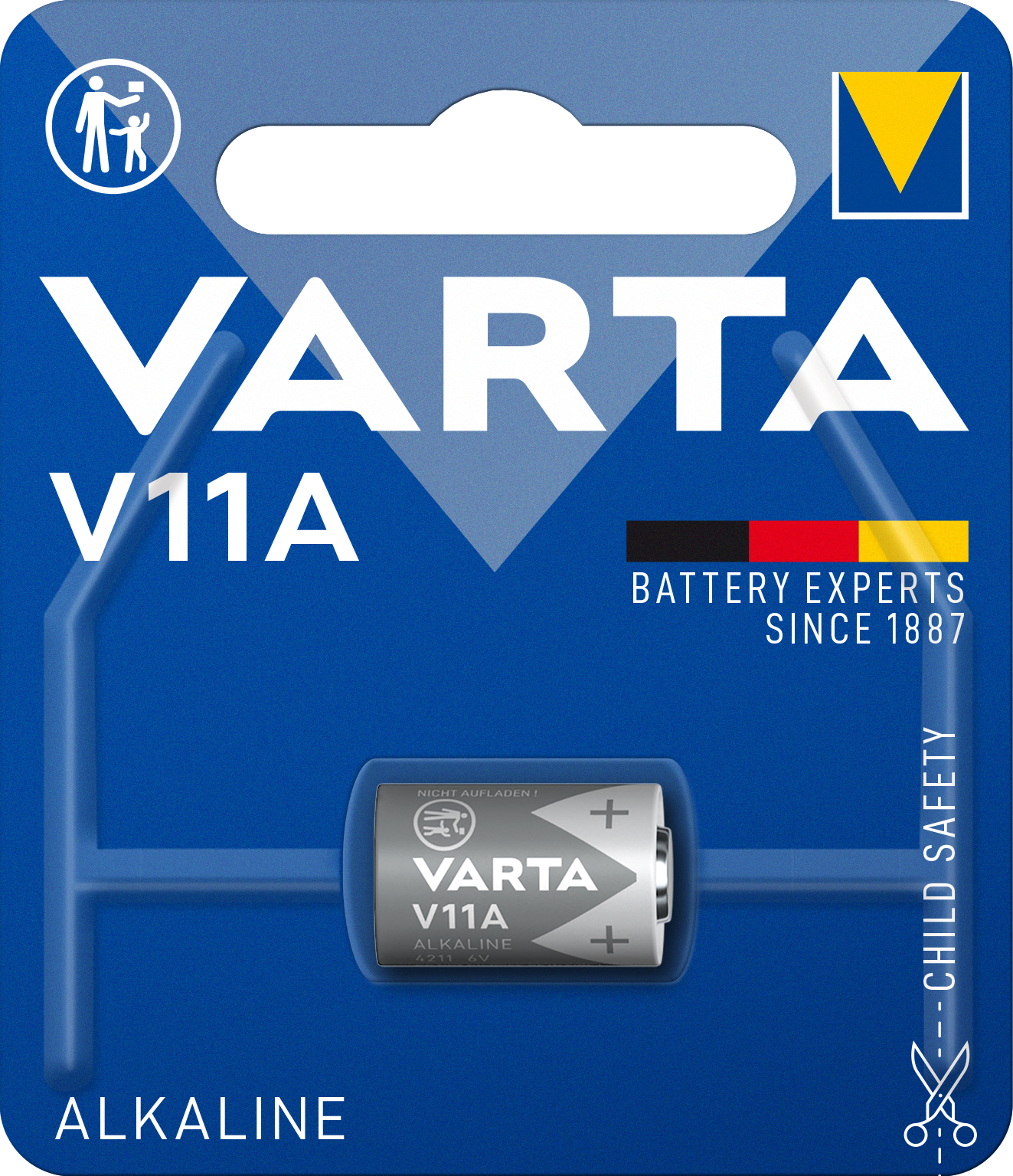 VARTA ELECTRONICS V11A Blister 1