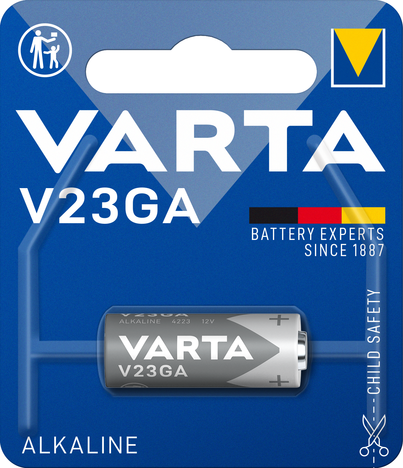 VARTA ELECTRONICS V23GA Blister 1