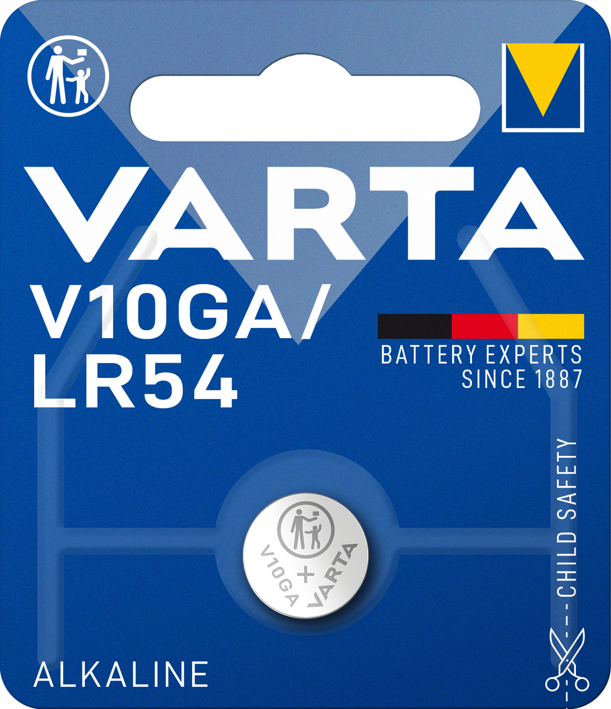 VARTA ELECTRONICS V10GA/LR54 Blister 1
