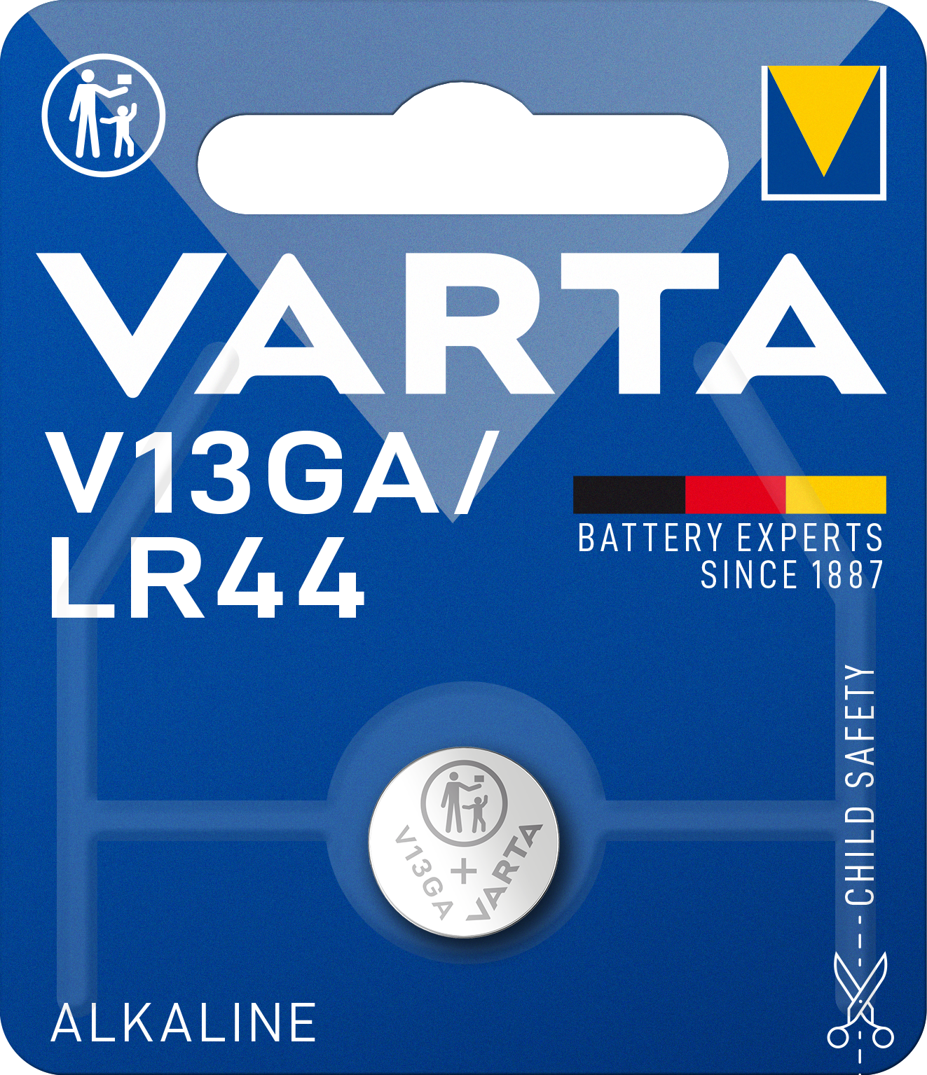 VARTA ELECTRONICS V13GA/LR44 Blister 1