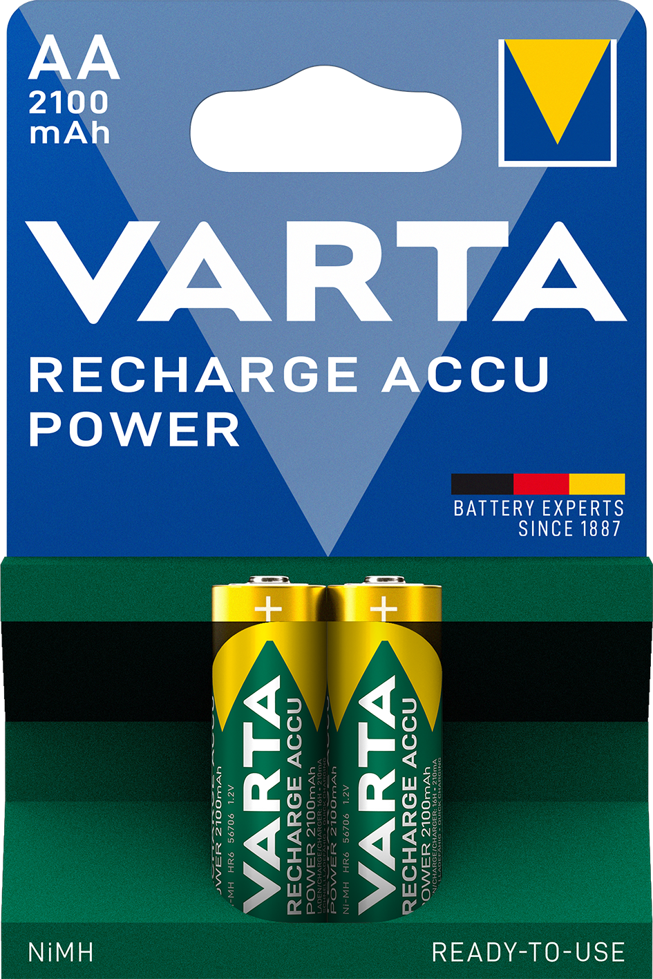 VARTA RECH.ACCU Power AA 2100mAh Blister 2