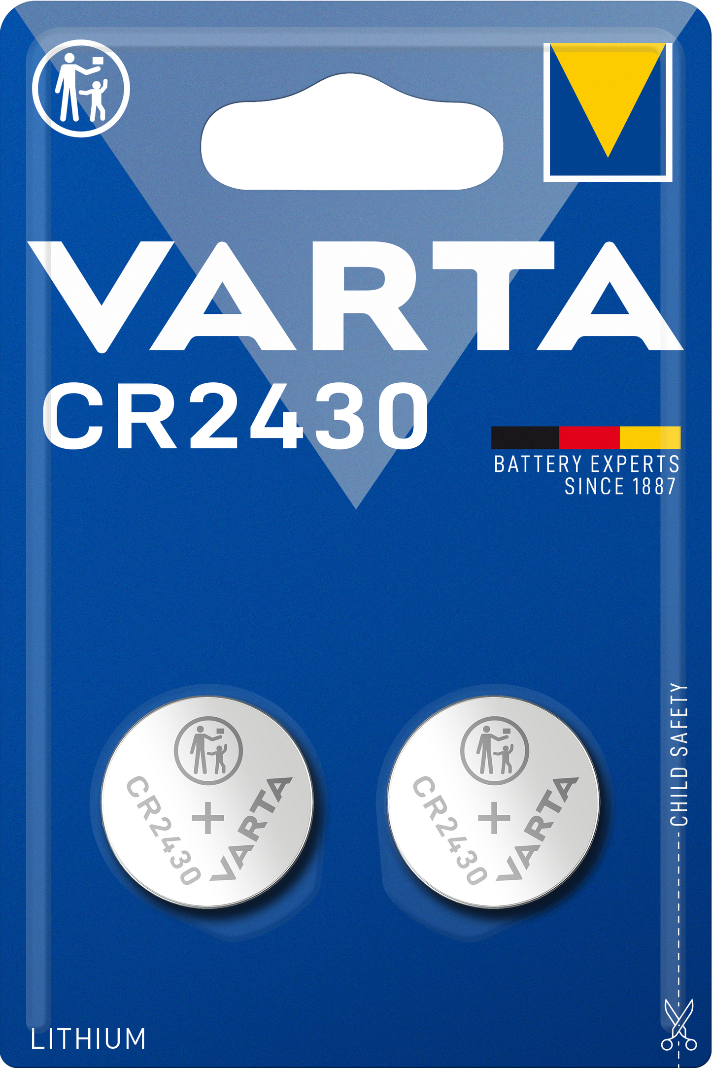 VARTA ELECTRONICS CR2430 Blister 2