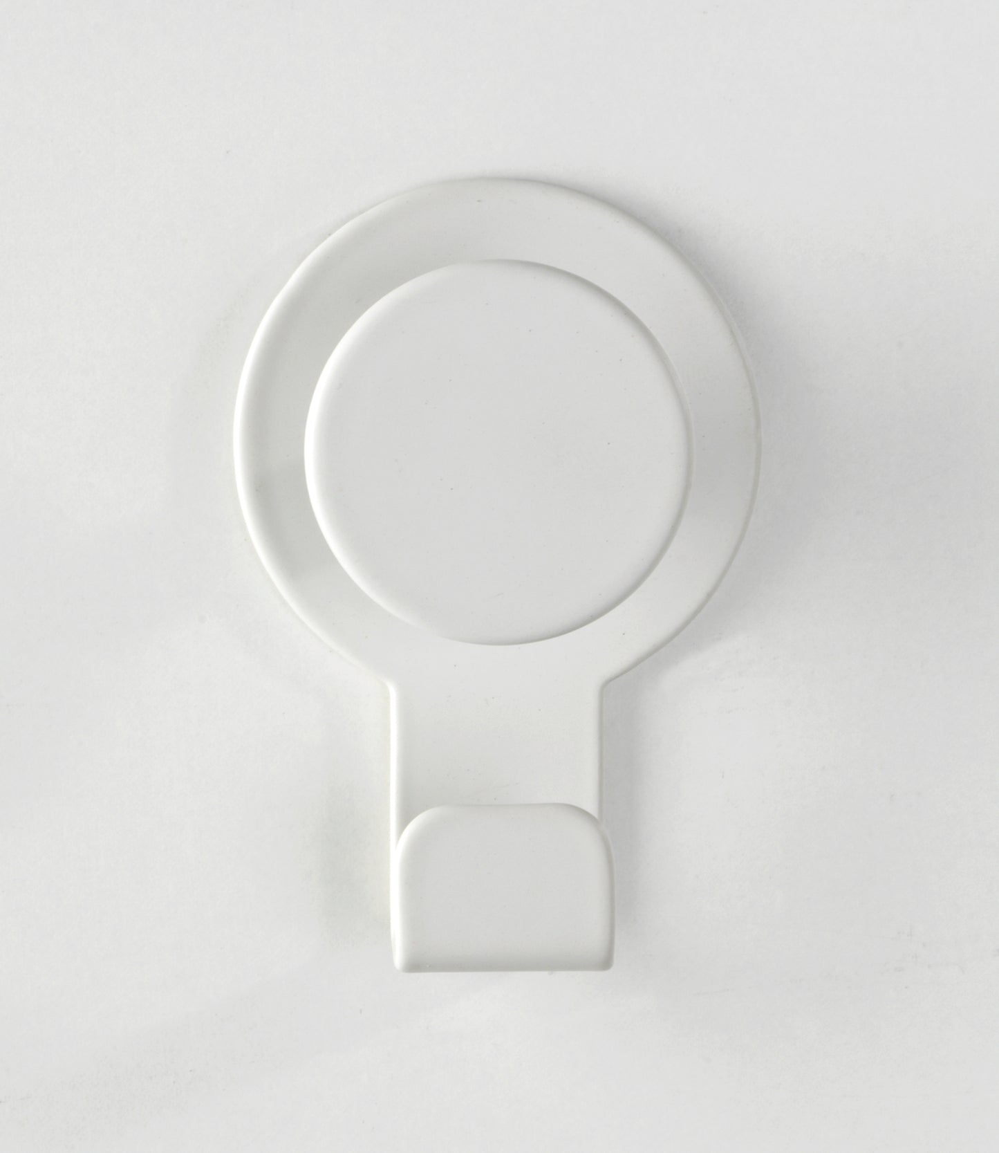 Wandhaken Blandas Edelstahl weiß matt