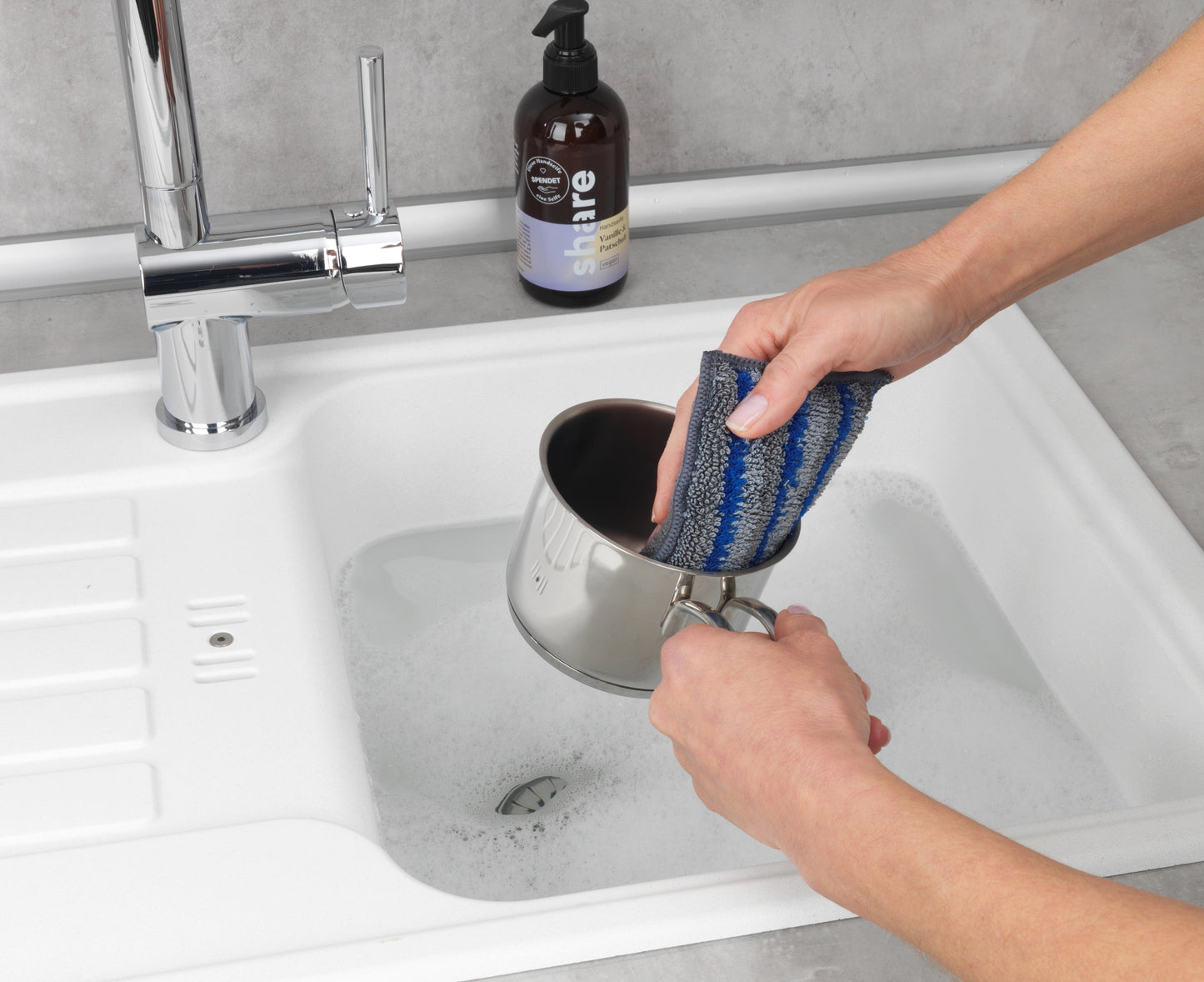 Wenko Mikrofaser Spülschwämme Miko 2er Set