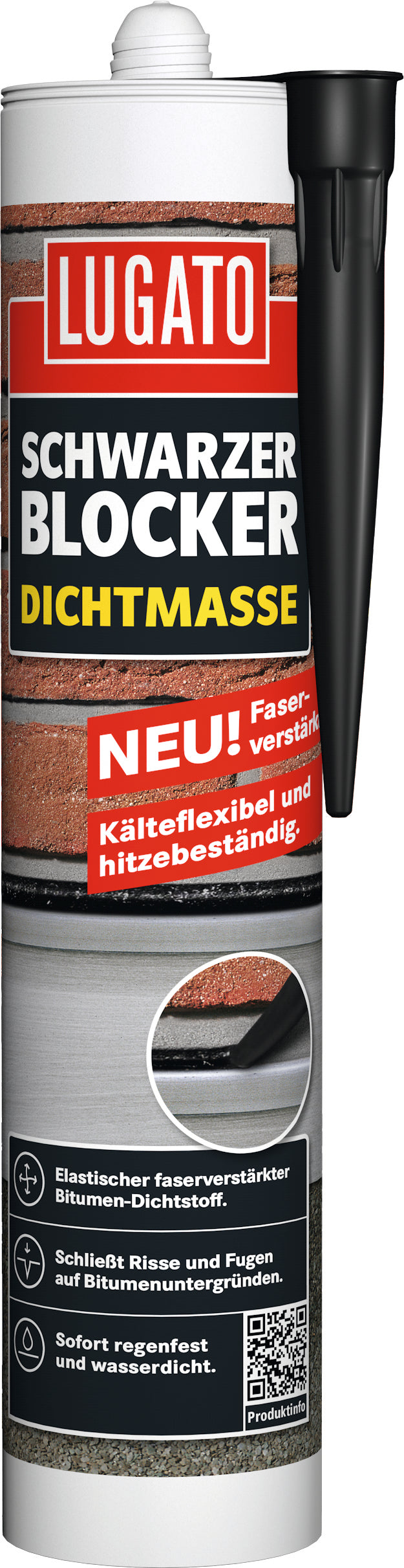 SCHWARZER BLOCKER DICHTMASSE