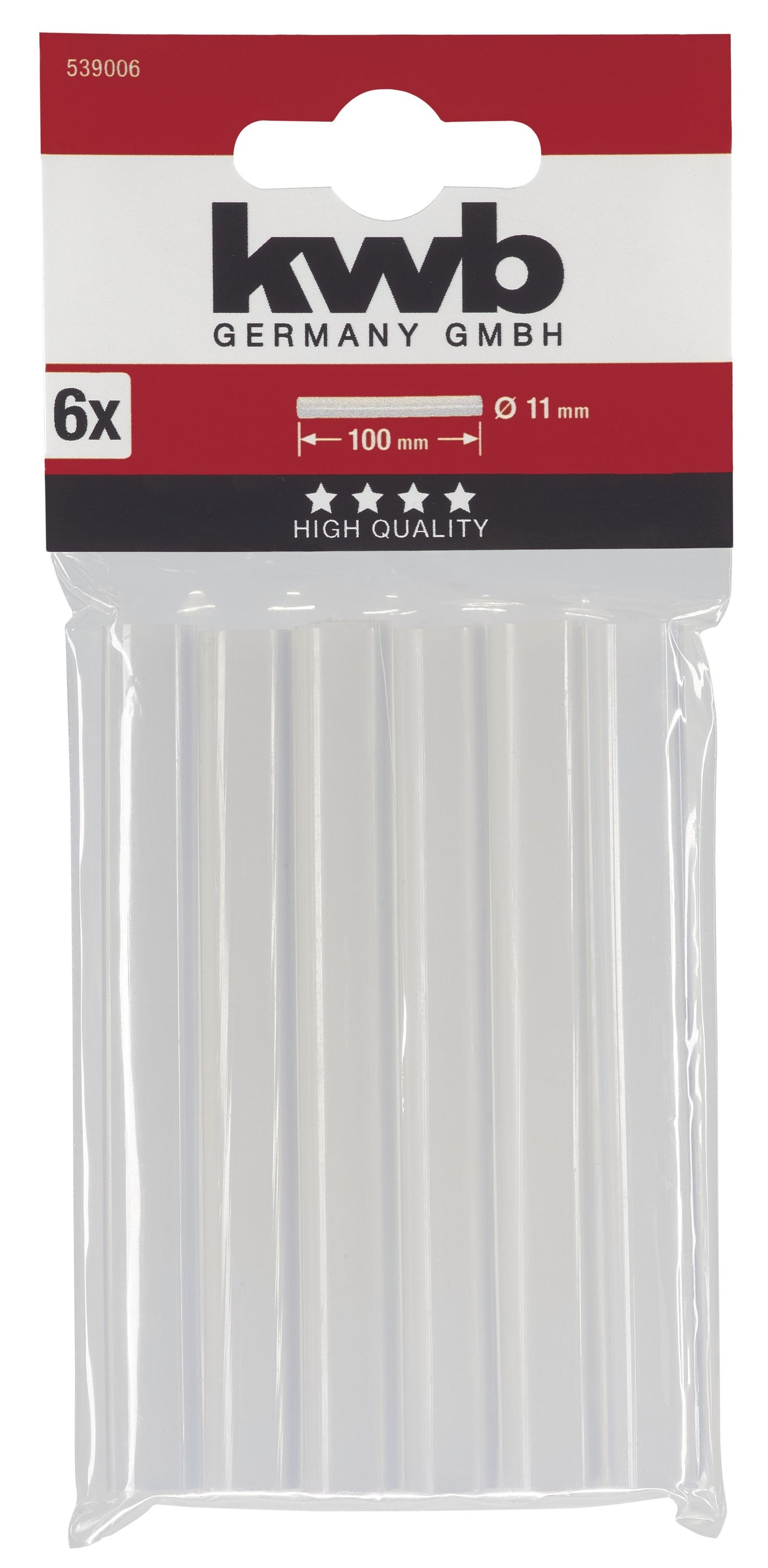 Klebesticks, Ø 11 mm x 100 mm, 6 Stk.
