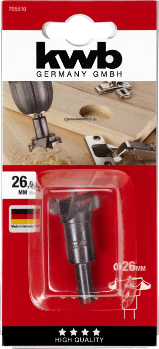 Scharnierlochbohrer, ø 26.0 mm