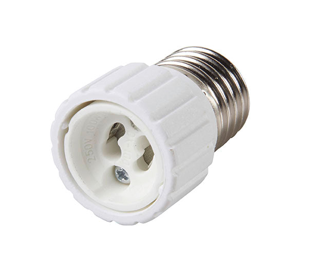 Adapterfassung 1 Stk. E27 auf GU10 230V/50Hz fuer Lampen max.50 W
