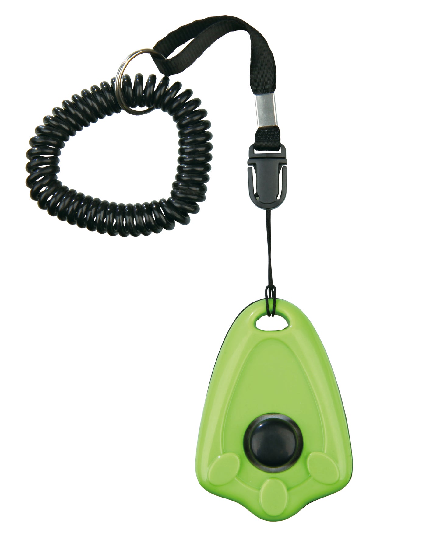 Tastenclicker mit Spiralschlaufe