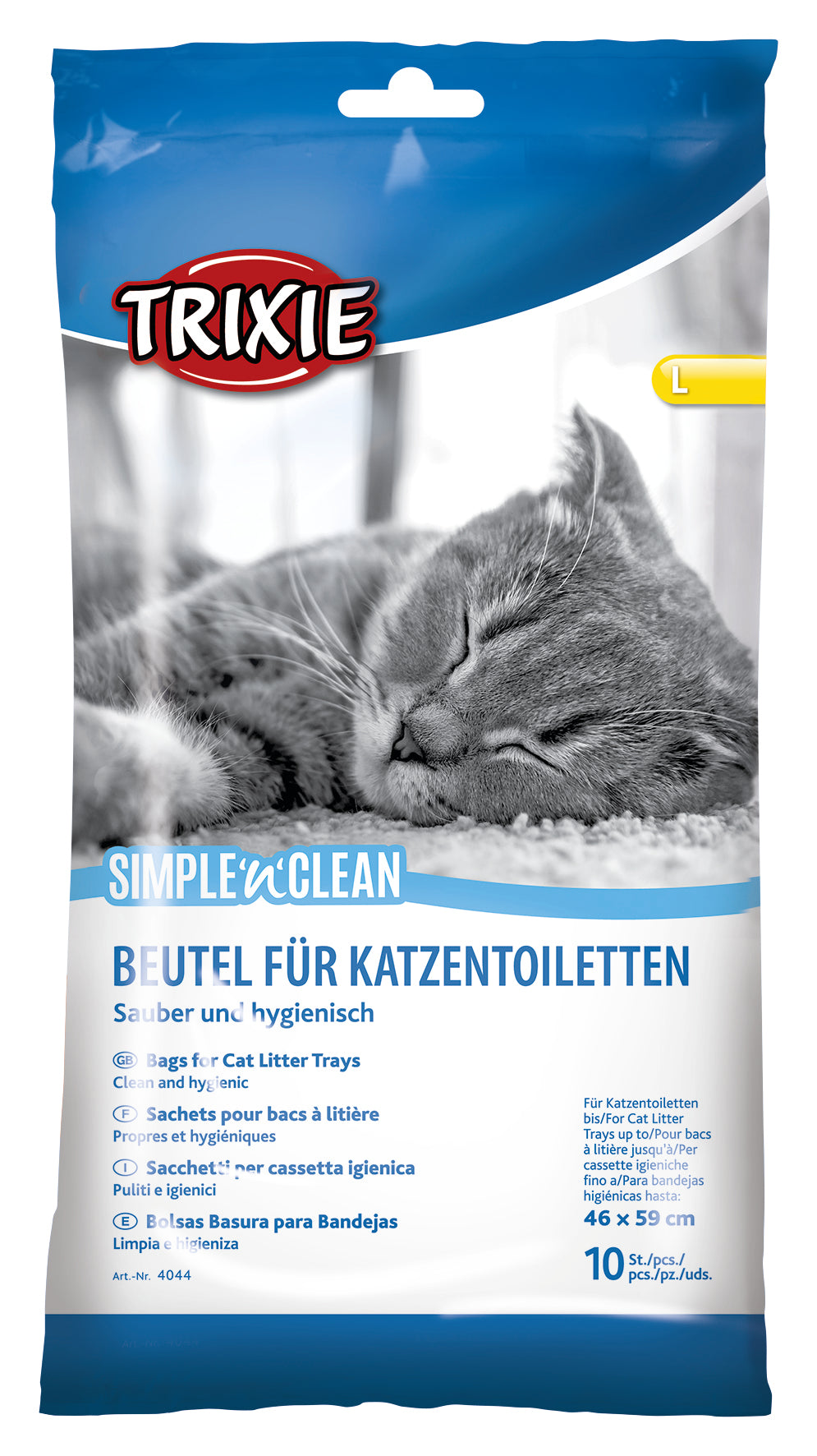 Simple'n'Clean Katzentoilettenbeutel, L, 10 St.