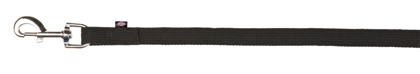 Schleppleine, Gurtband, ML: 5 m/20 mm, schwarz