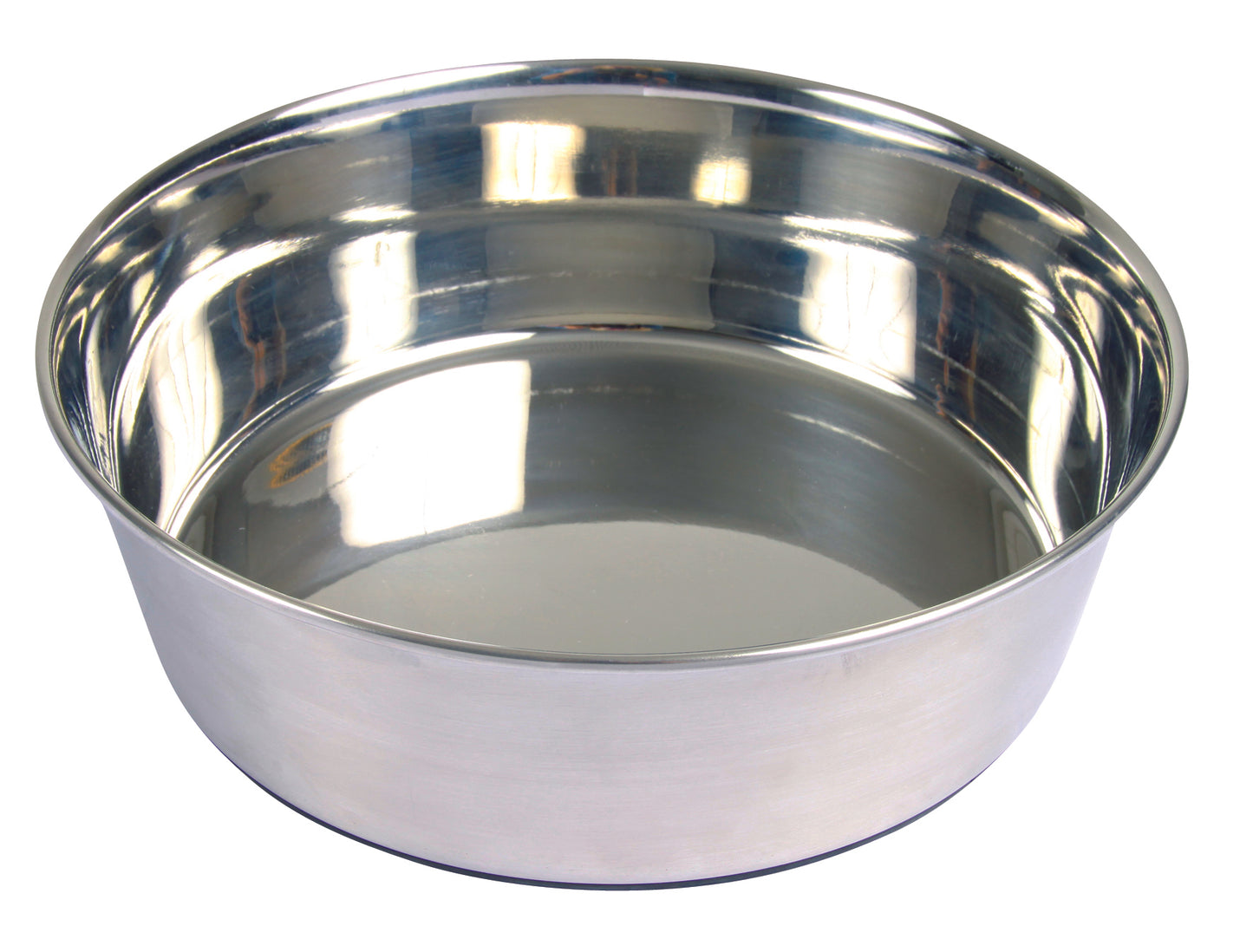 Napf, Edelstahl/Gummiboden, 0,5 l/ø 14 cm