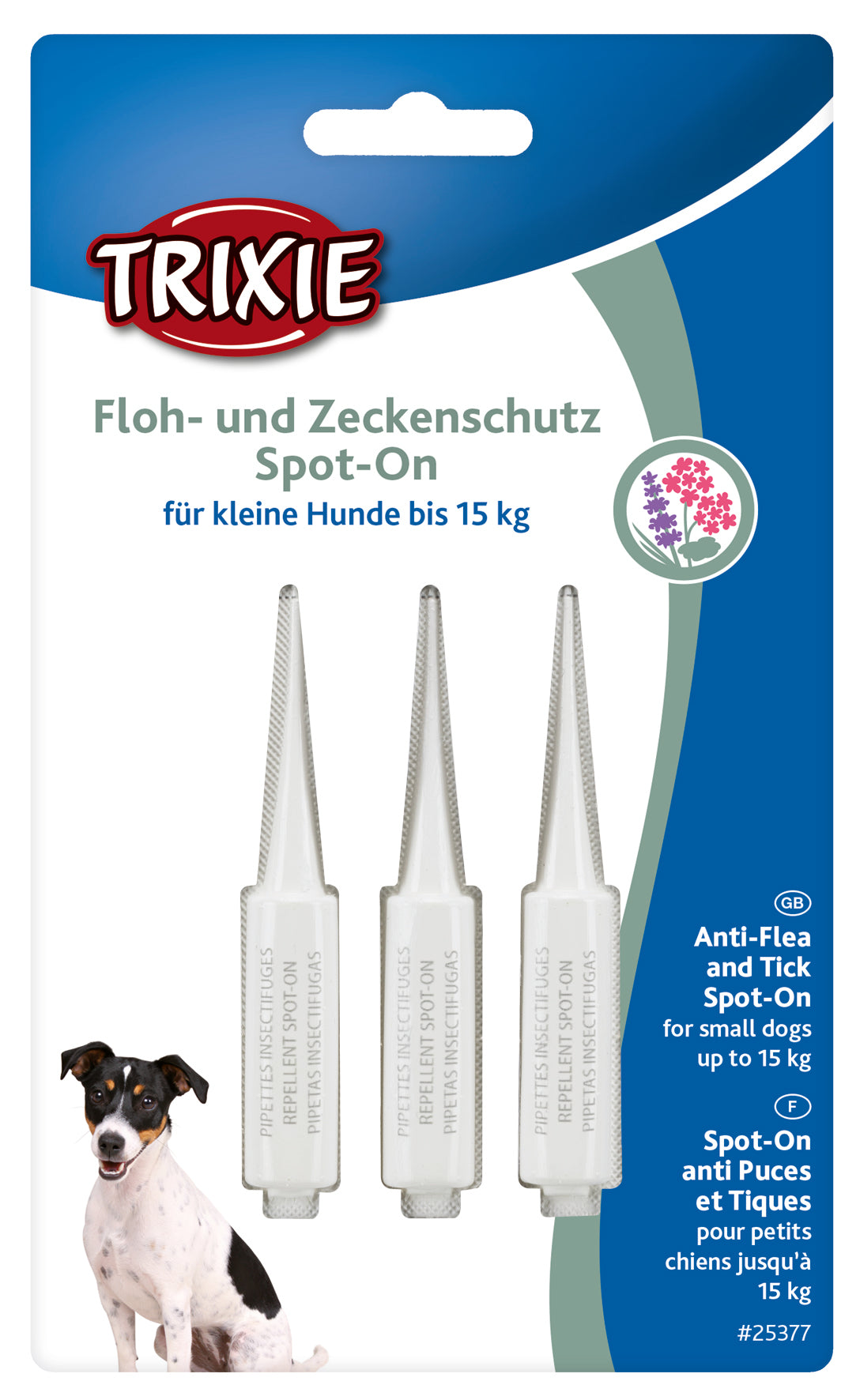 Trixie Floh- und Zeckenschutz "Spot-On" kleine Hunde 3× 1,5ml